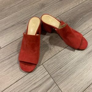 Vince Camuto Red Heels